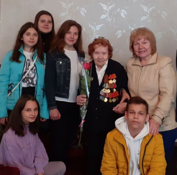 СШ 18. Ветеран ВОв Путненко 4
