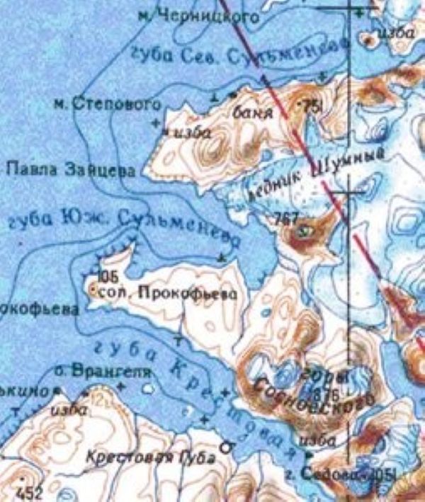 карта Геодезии