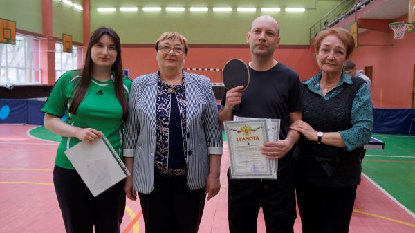 ТО. Спартакиада 2026 награждение теннис Артемовка
